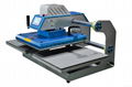 Pneumatic two worktable digital heat press machine