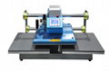 Pneumatic two worktable digital heat press machine