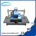 Pneumatic two worktable digital heat press machine