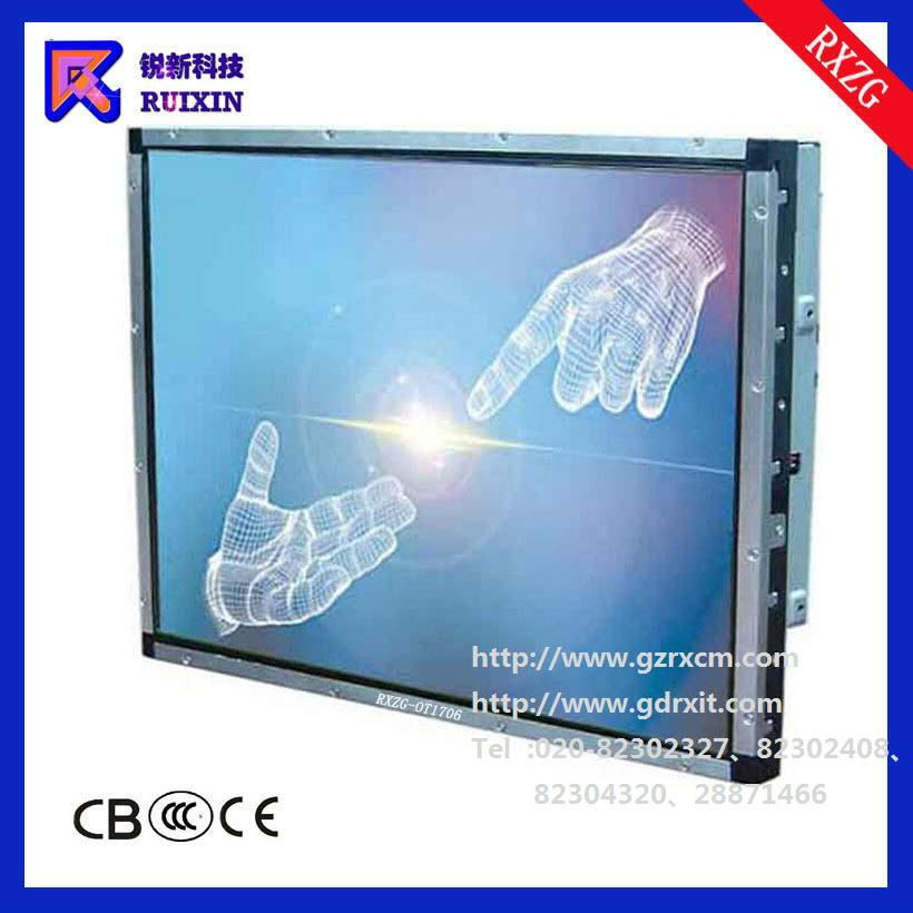 RXZG-OT1706 LCD Open frame SAW Touch Monitor