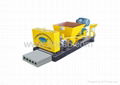 Precast concrete hollow core roof slab machine 