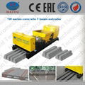 Concrete T beam H column machine