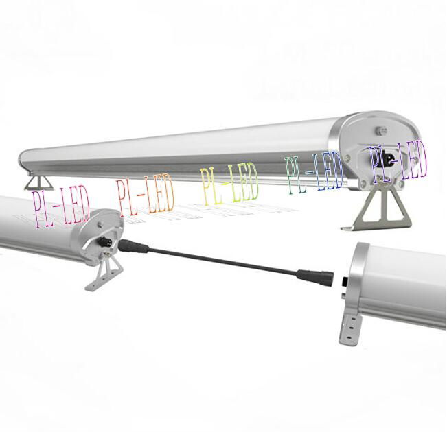 30W 2FT /600mm LED Ttri-proof Tube Lamp With Milky Cover LED Tri-proof Light  4