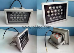 IP65 Waterproof  High Power 54W LED Flood Light with Light Sensor 18X3W  220V