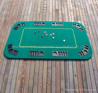 Poker table top