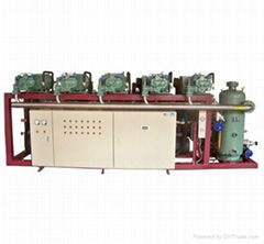 Screw compressor rack refrigeration equipment for cold room