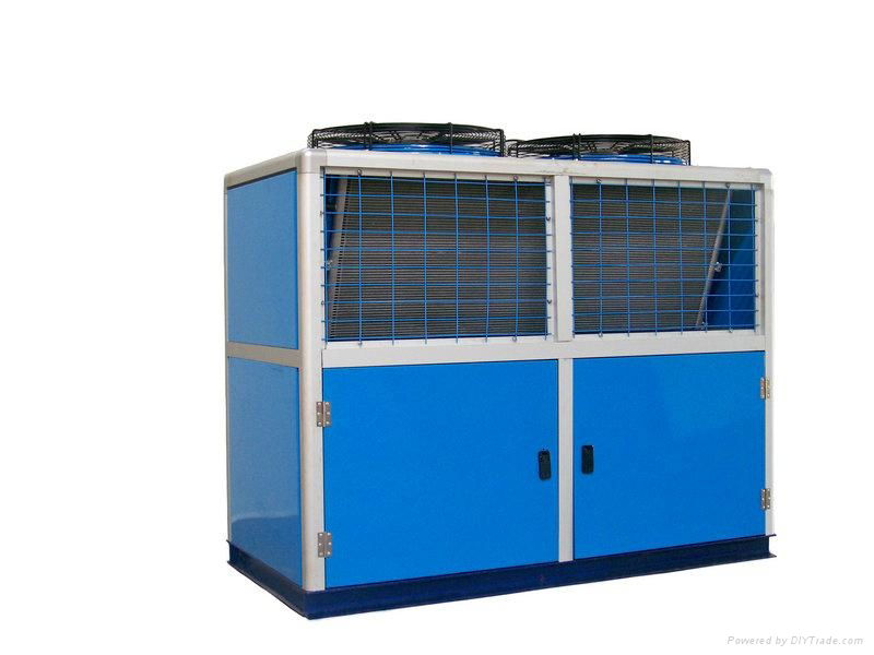 Box-type refrigeration compressor condensing unit