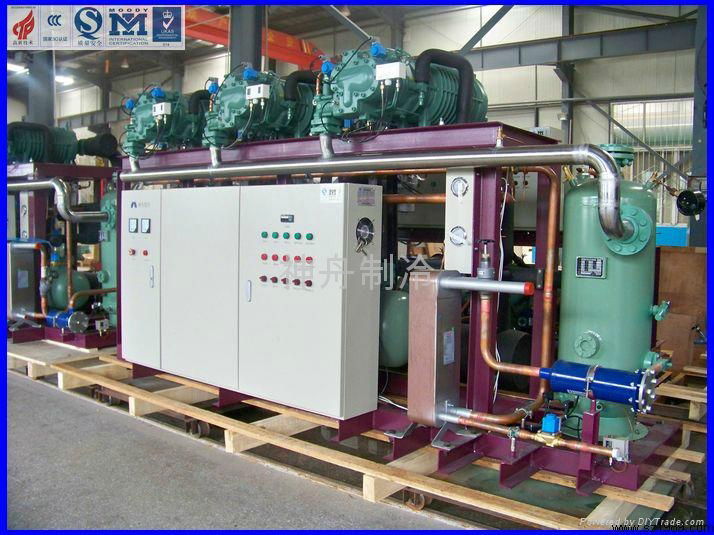 Multi Screw Compressor racks refrigeration equipment cold room 3