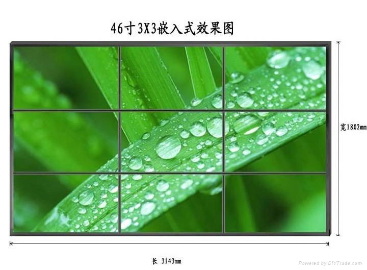 三星40寸液晶拼接墙 2