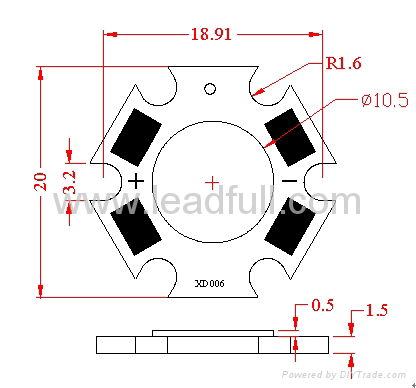 3-7W COB LED For  Spotlight 2