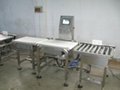 automatic heavy duty belt check weigher with rejection for box, bag package