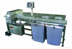COMBINATION METAL DETECTOR AND CHECKWEIGHERS