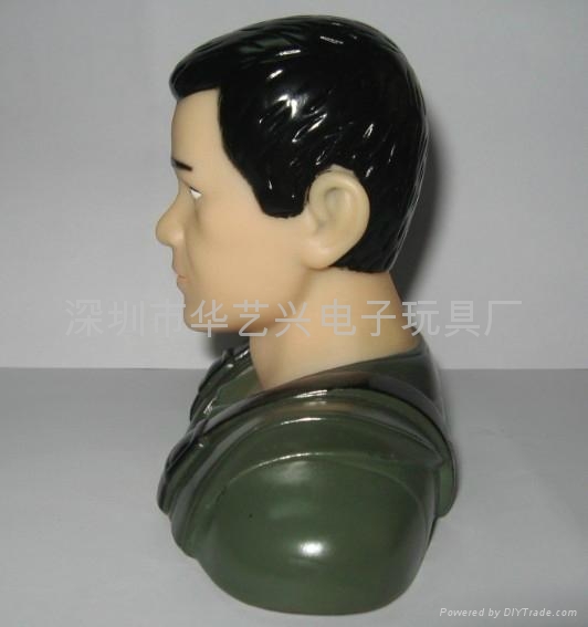 搪膠航模機師頭 2