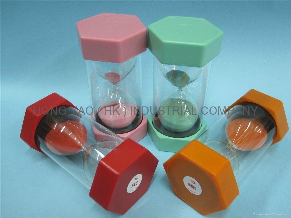 Educational Plastic Sand Timer / Sandglass HY1004P