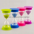 Plastic Sandglass, Sand Timer clock, Hourglass, HY1134P