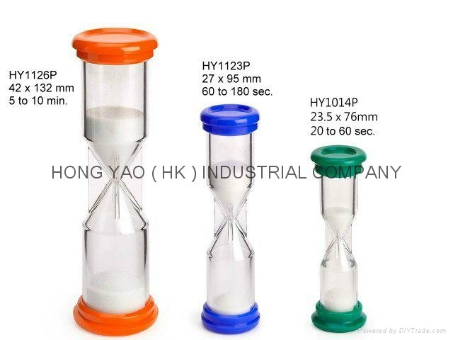 Plastic Sand Timer / Sandglass / Hourglass HY1014P 5