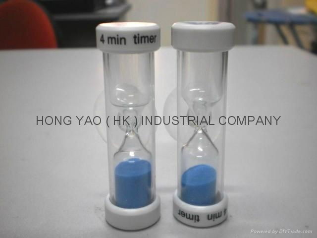 Promotional Cardboard Shower Sand Timer, Hourglass, HY777CD 4