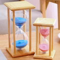 Home Dercoation Sand Timer HY2085W 8x8x14cm 1