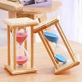 Office Decoration Sand Timer HY2086W 10x10x20cm  5