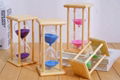 Office Decoration Sand Timer HY2086W 10x10x20cm  6