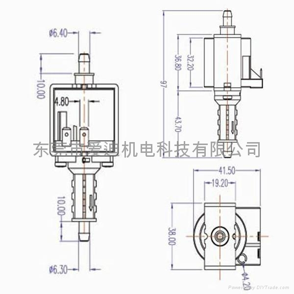 飲水機專用微型電磁泵 3