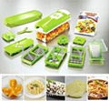 multi function kitchen plastic nicer dicer plus 12 sets as seen on tv 1