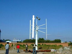 Vertical axis wind turbine