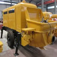 China 30m3 diesel concrete pump machine 2