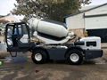 2.5m3 self loading concrete mixers for