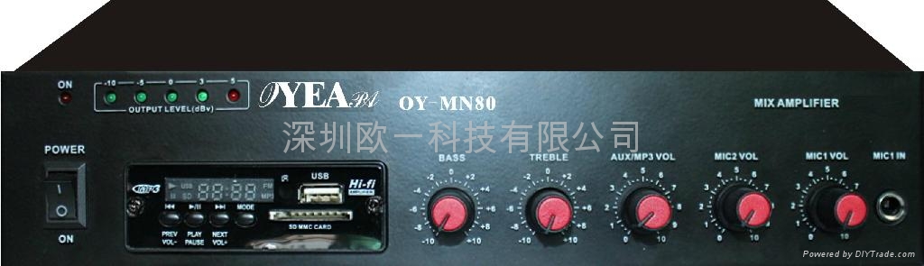 3U純后級廣播功放機 2