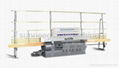 Glass straight line polishing machine