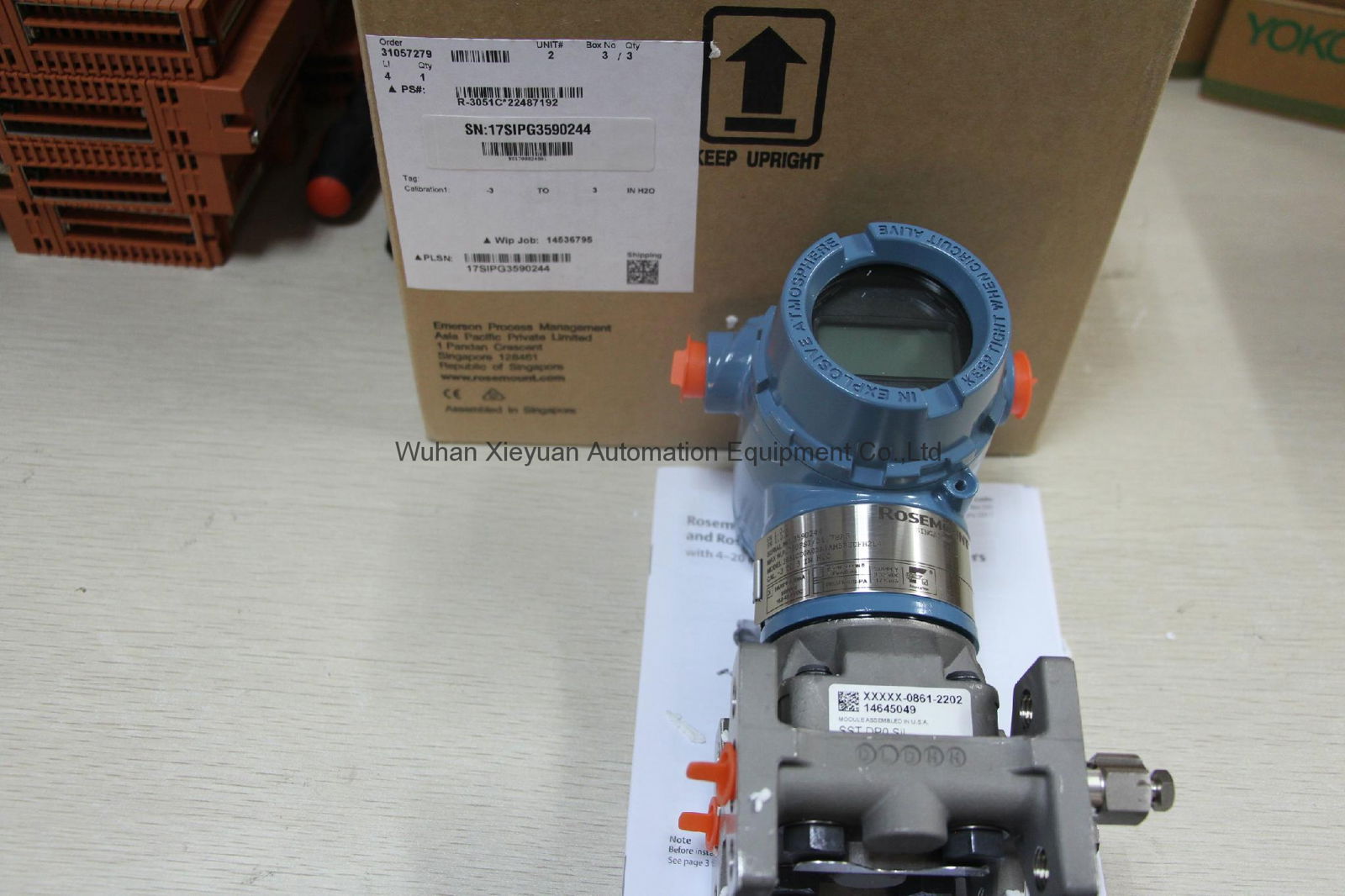 Rosemount 3051C Pressure Transmitter 4