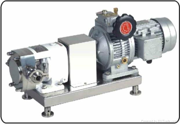 ZB3A stainless steel sanitary can rotor pump