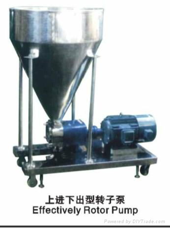 ZB3A stainless steel sanitary can rotor pump 4