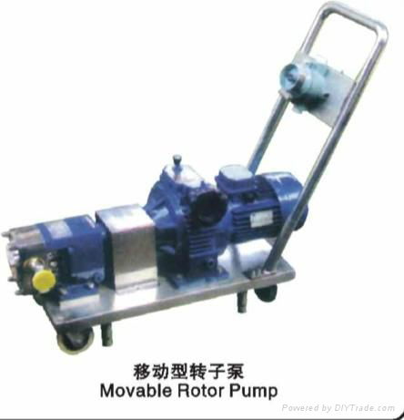 ZB3A stainless steel sanitary can rotor pump 5