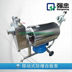 STAINLESS STEEL SANITARY SELF PRIMING PUMP