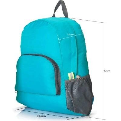 Polyester foldable travel backpack travel bags storage bag 3