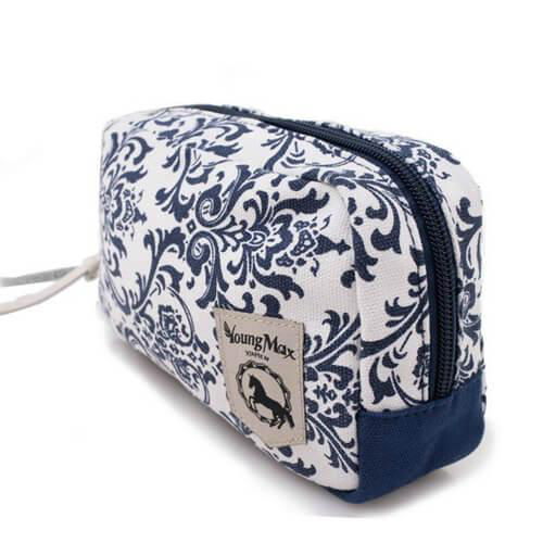 Cotton printed floral cosmetic bags makeup bags 2