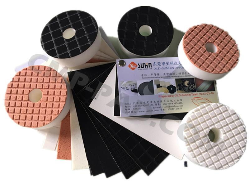 3D/2.5D polishing pad，curved edge polishing pads