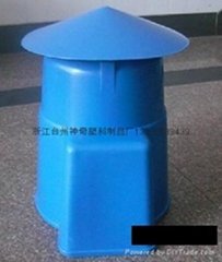 Vane type oxygen increasing machine motor cover plastic accessories