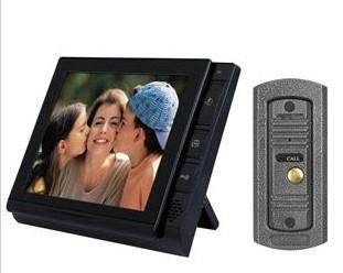 8inch color video intercom door phone with recording support SD card