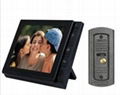 8inch color video intercom door phone with recording support SD card 1