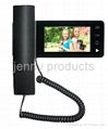 4.3" color video doorphone intercom phone w/ capture