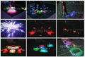 LED video interactive musical tiles