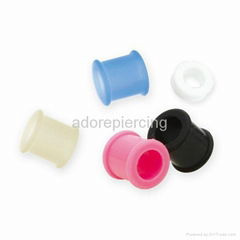 Silicone flesh tunnel factory
