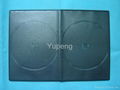 Long DVD Box long DVD Case long DVD Cover 5MM  rectange  Double Black  2