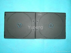 Short  DVD Case  Short  dvd box  short dvd cover 7MM  Double black  without desi