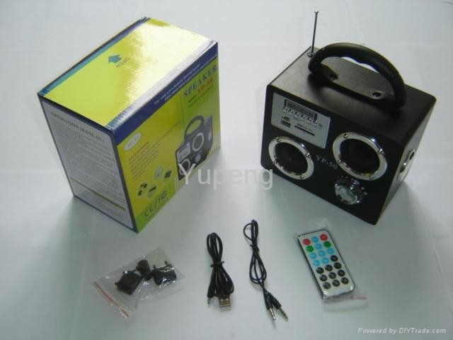 Portable  USB  &  Mini speaker (YP-50)