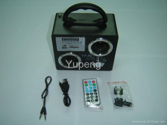 Portable  USB  &  Mini speaker (YP-50) 3