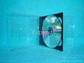  CD jewel  Case CD jewel  box CD jewel Cover 10.4mm Single with Black Tray  2